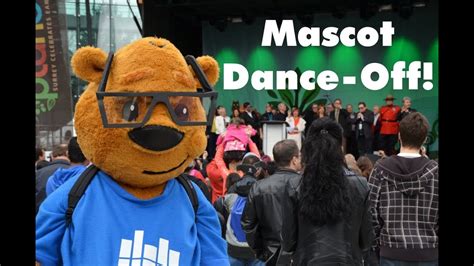 Mascot dance off extravaganza